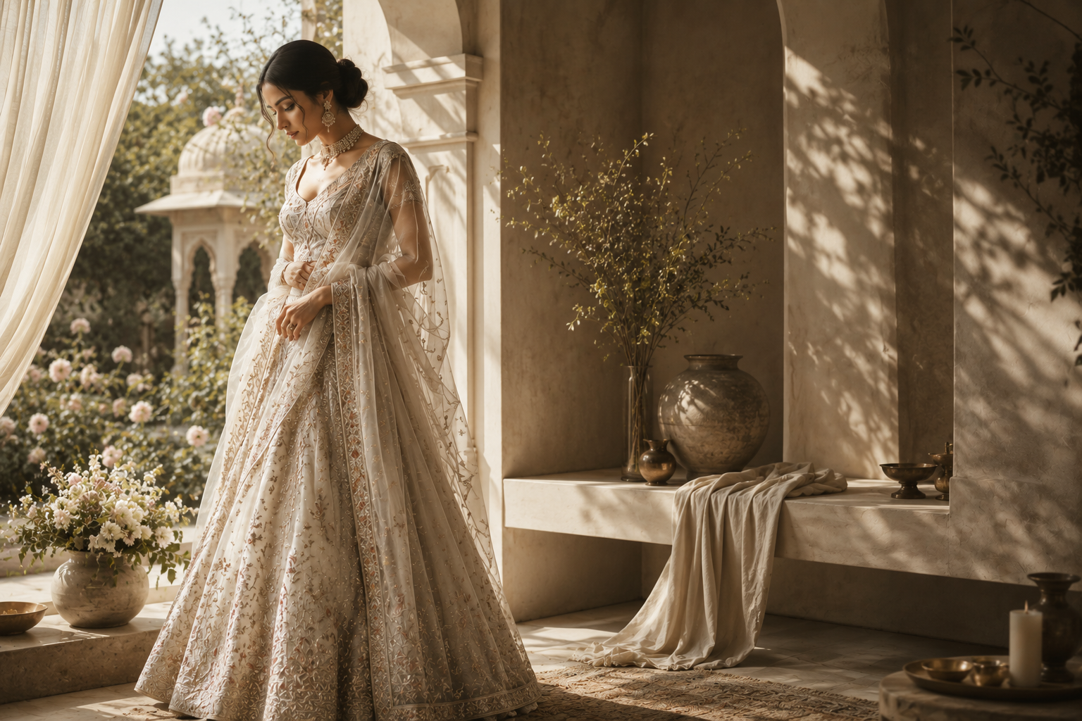 How to Choose Your Bridal Lehenga Colour Based on Your Wedding Venue and Season